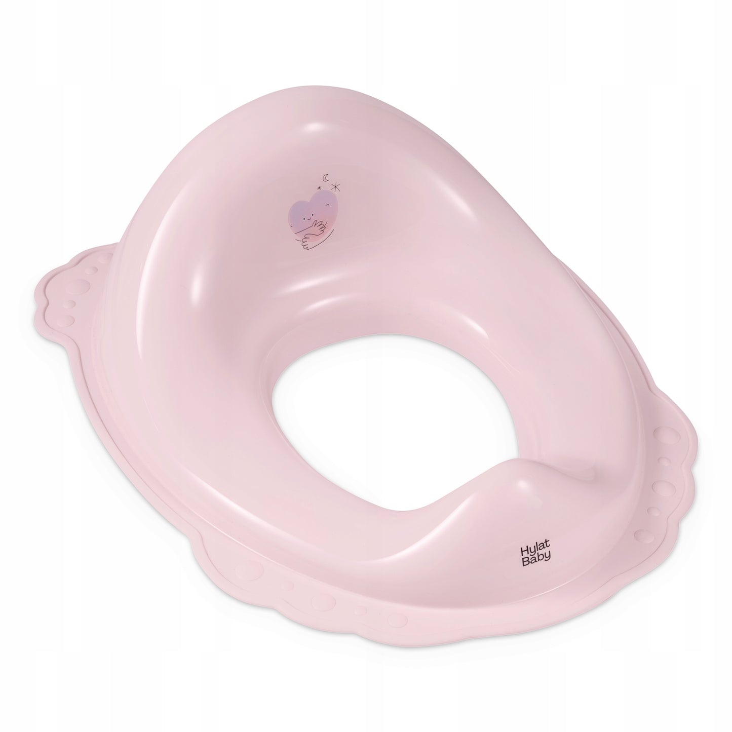 Nakładka na sedes dla dziecka, antypoślizgowa - różowa HUG ME