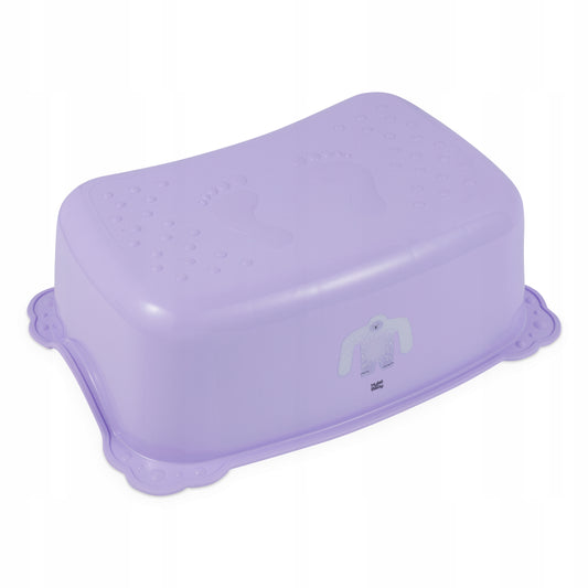 Podnóżek do toalety dla dzieci, antypoślizgowy - fioletowy YETI