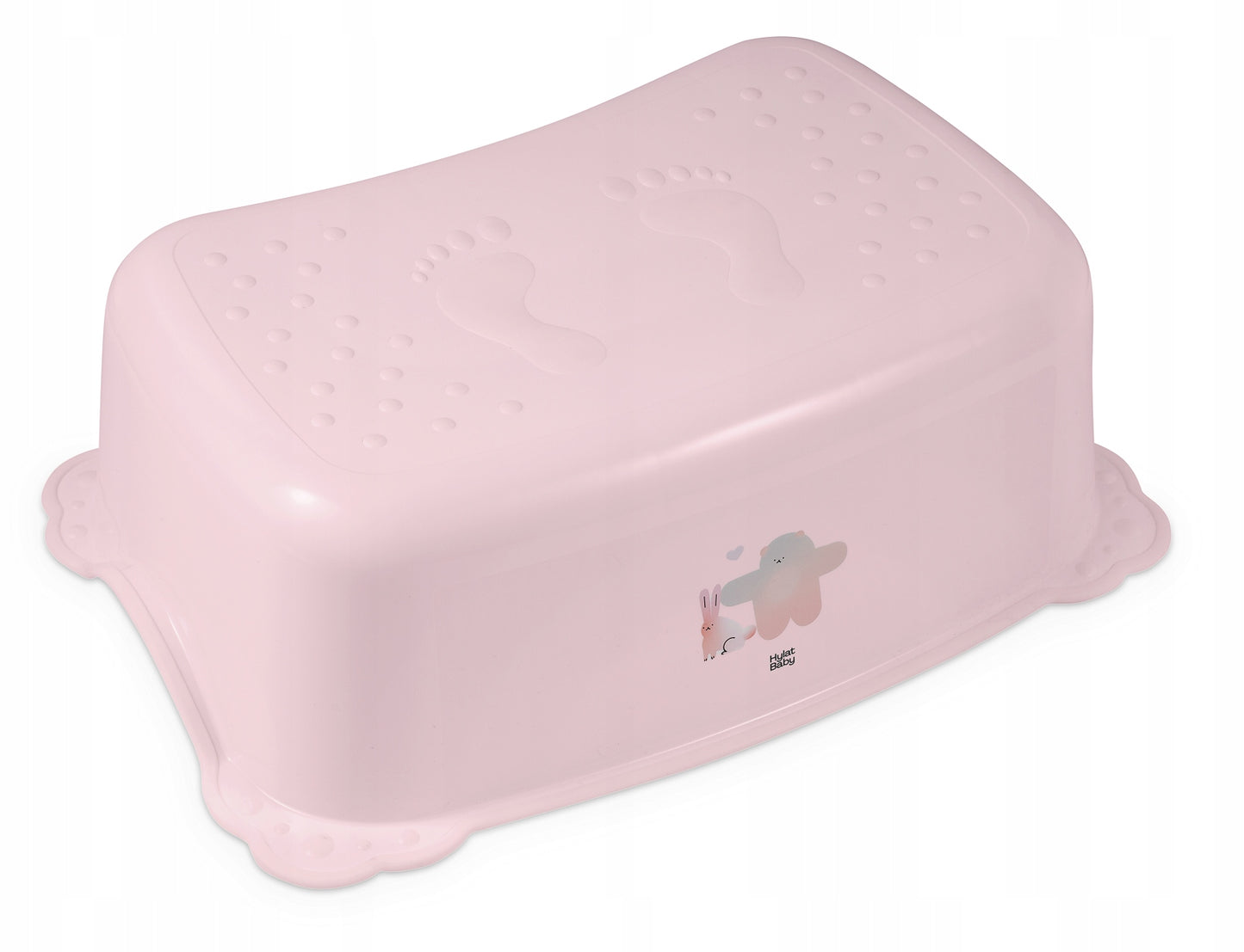 Podnóżek do toalety dla dzieci, antypoślizgowy - różowy FRIENDS