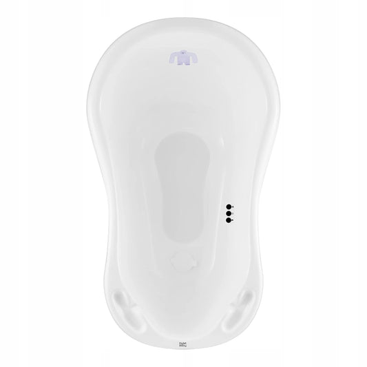 Wanienka dla dziecka Hylat Baby 84 cm z korkiem i termometrem – biała YETI